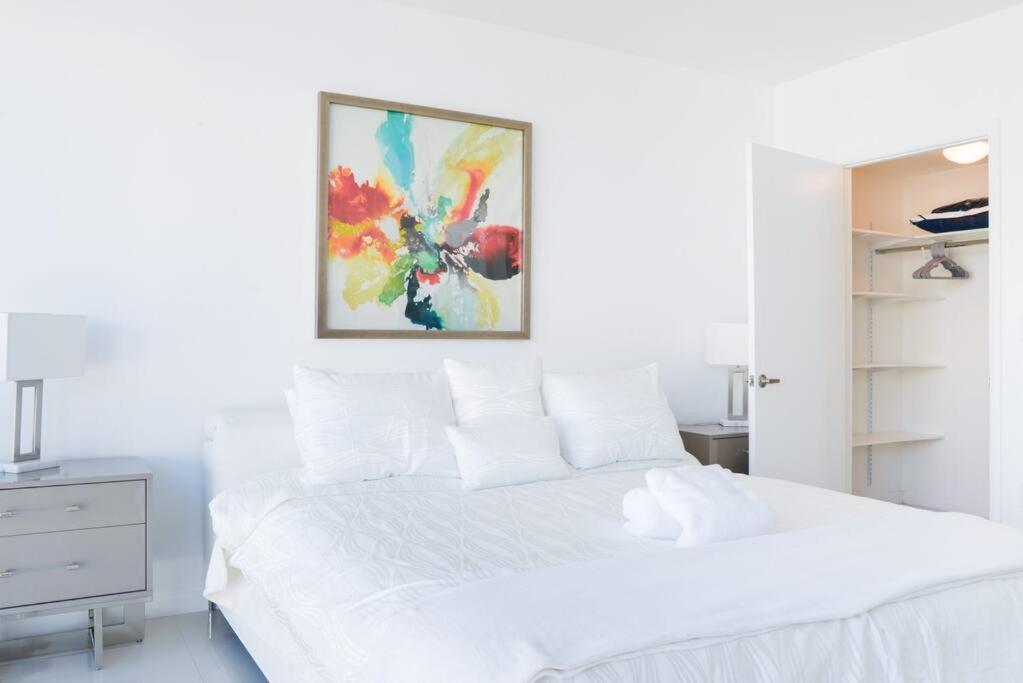 Wonderful 2 Bedroom Apt With Ocean Views At Icon Brickell Miami Extérieur photo