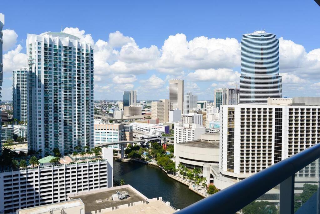 Wonderful 2 Bedroom Apt With Ocean Views At Icon Brickell Miami Extérieur photo