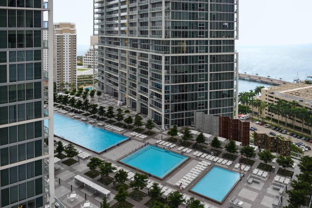 Wonderful 2 Bedroom Apt With Ocean Views At Icon Brickell Miami Extérieur photo